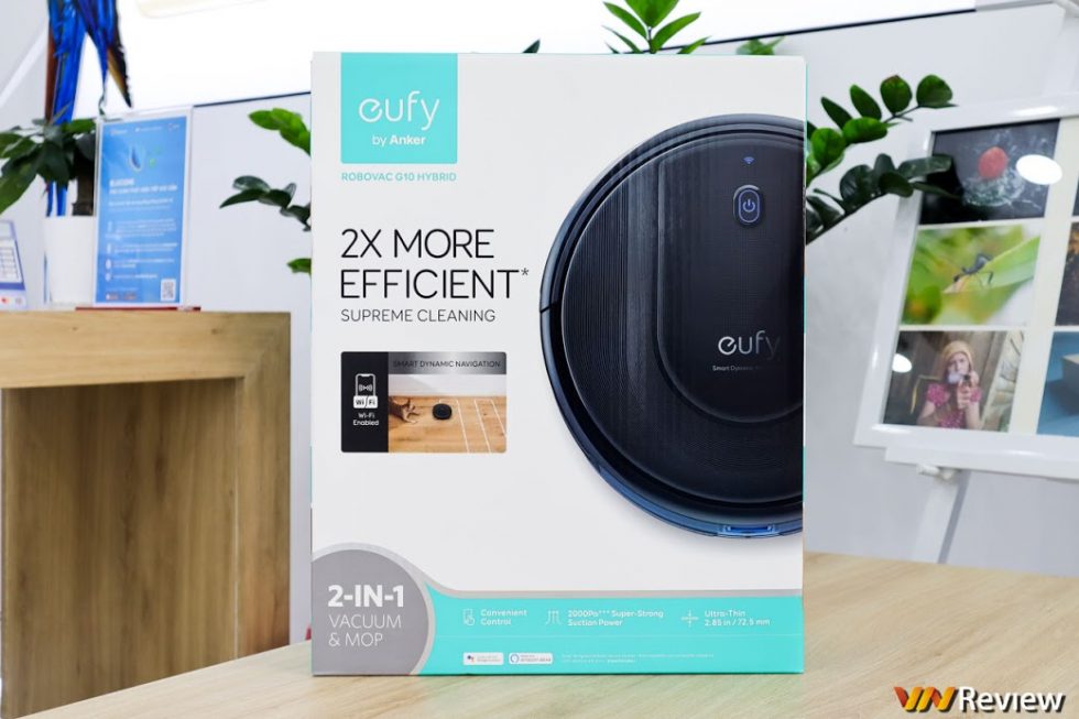 Đánh giá chi tiết về Robot hút bụi Anker Eufy RoboVac G10 Hybrid